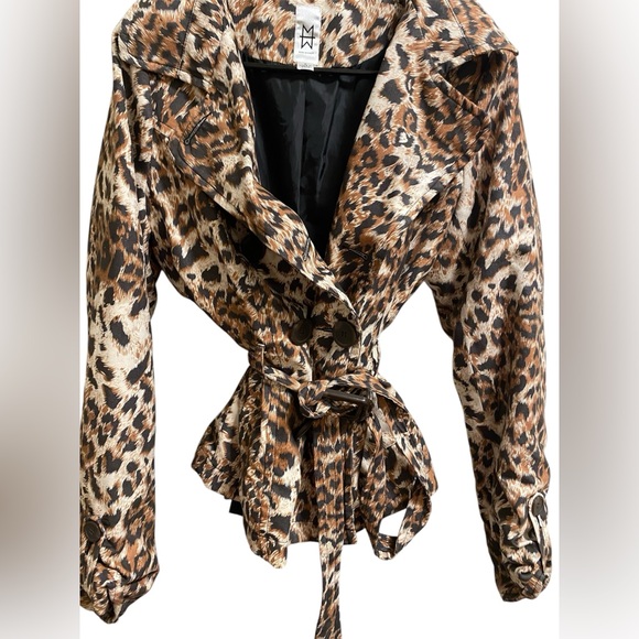 Marc Bouwer Leopard Print Women's Jacket Size S - Picture 3 of 5